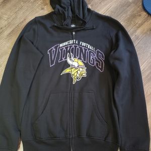 Women's Vikings zip up sweatshirt